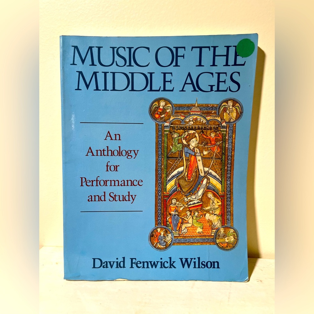 Music of‎ the Middle Ages Book
